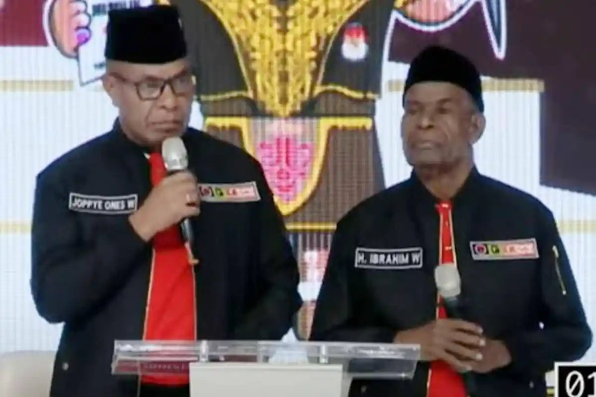 Debat Publik Kedua Pilkada 2024, Paslon JOIN Komitmen Berantas Korupsi di Papua Barat Daya