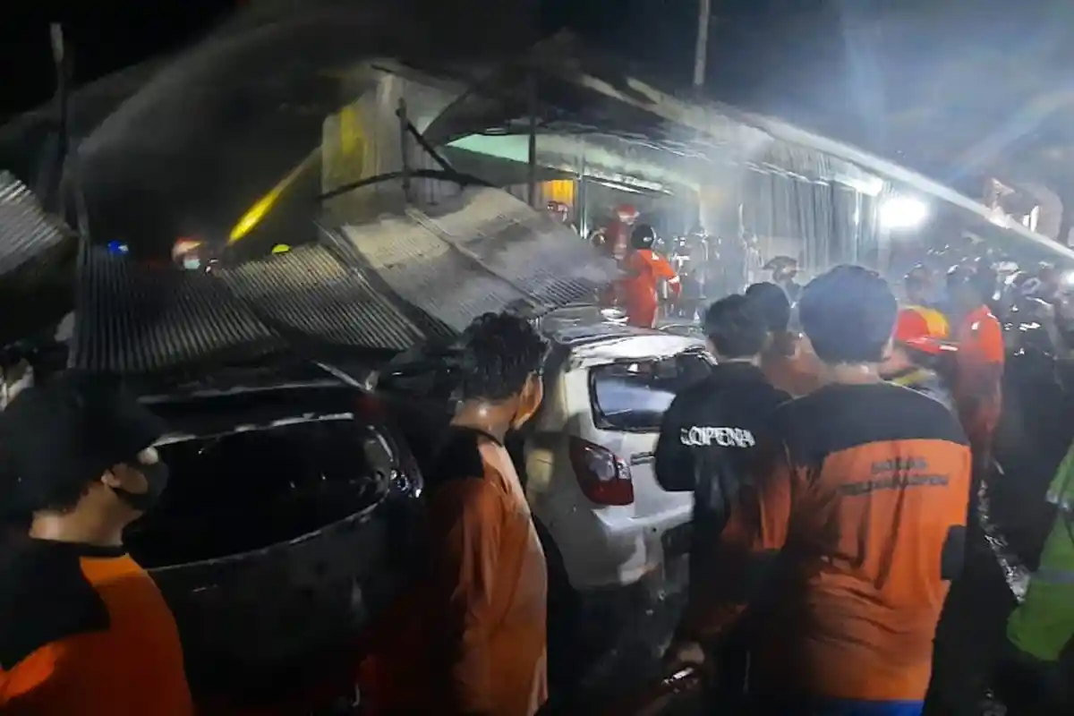 Kebakaran Gunung Panjang Samarinda, Api Berasal dari Kamar Korban, Kerugian Belum Bisa Ditaksir