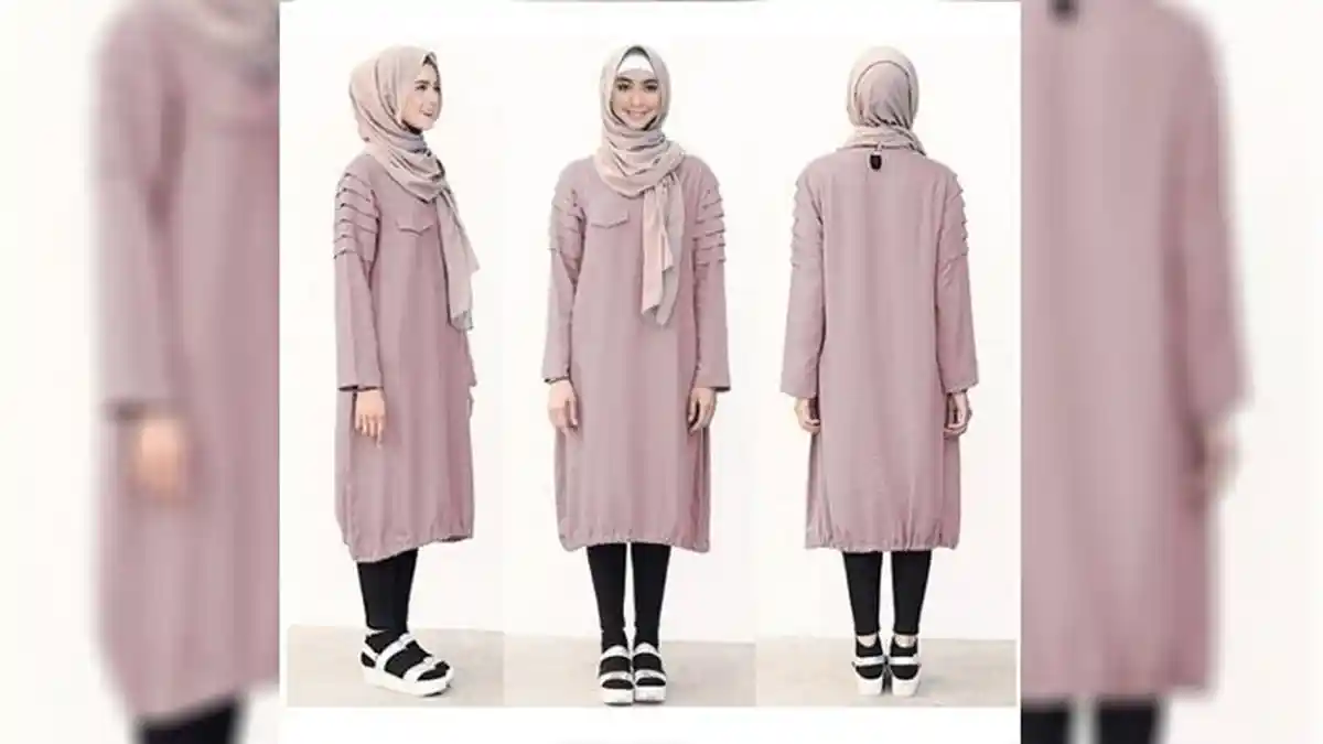 2 Pilihan Blouse Tunik Dengan Model Terbaru Cocok Untuk ke Acara Resmi!