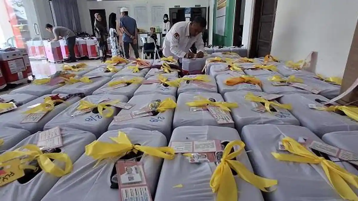 Koper JCH Parimo Siap Dikirim ke Asrama Haji Palu, Berat Maksimal Dibatasi 32 Kilogram