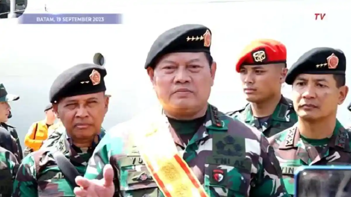 Panglima TNI Minta Maaf dan Beri Penjelasan Soal Ucapan 'Piting' Terkait Rempang