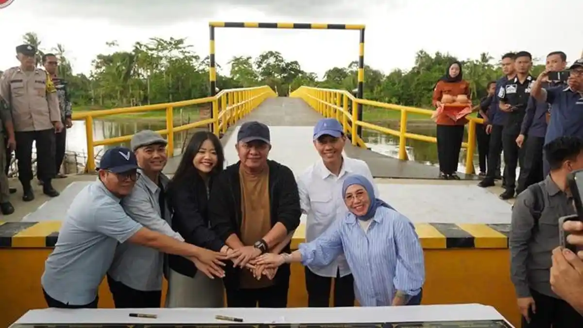 Petani Tak Sulit Lagi Angkut Hasil Panen, 4 Jembatan Baru di OKI Resmi Beroperasi