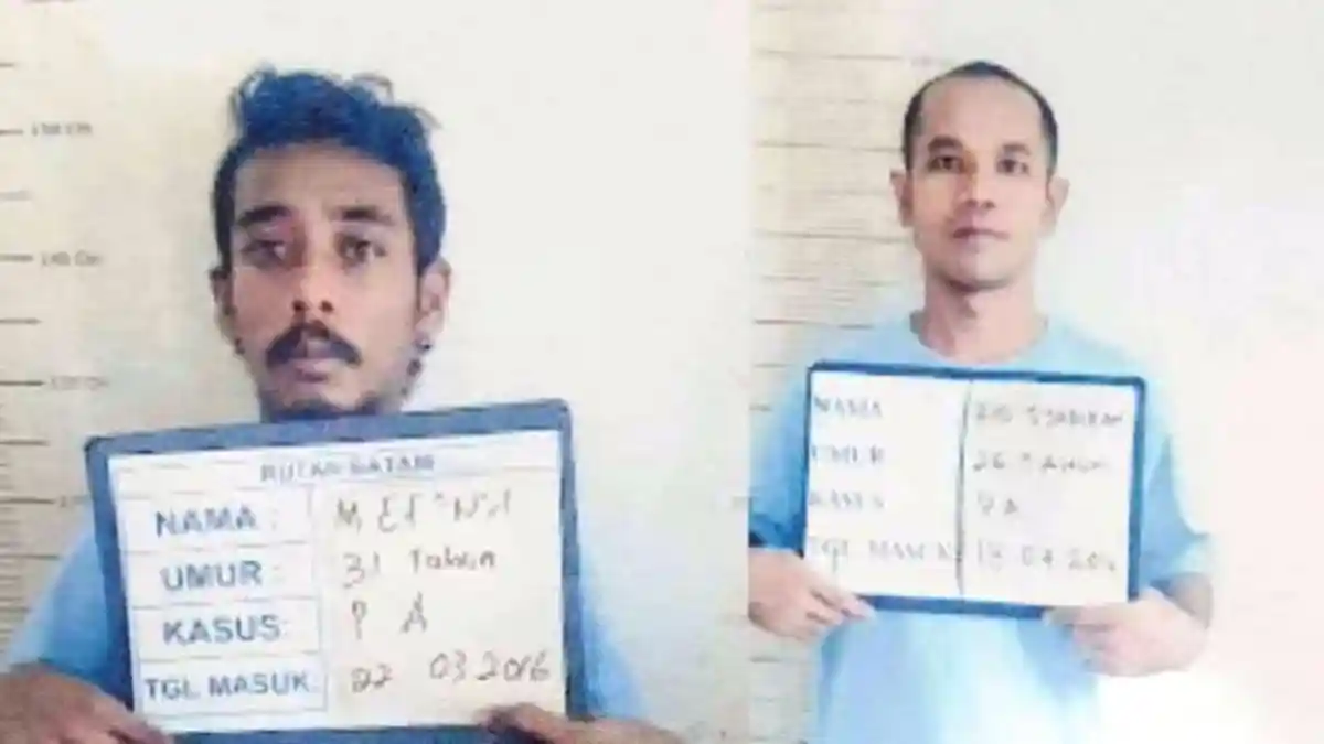 Dua Napi yang Kabur dari Lapas Tertangkap Kembali Hanya Gara-gara Plastik