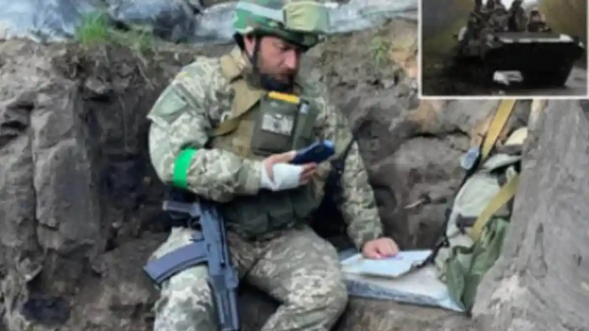 Profesor Ukraina Ini Mengajar Mahasiswanya Sambil Tenteng Senjata dari Garis Depan Pertempuran