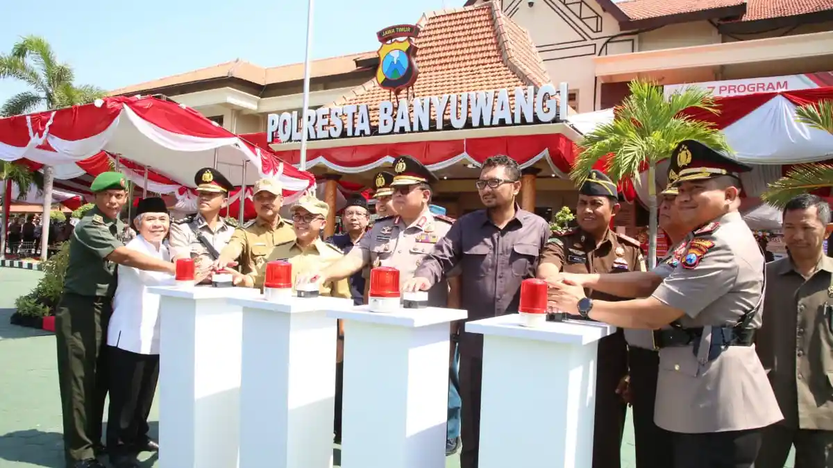 Polres Banyuwangi Resmi Jadi Polresta