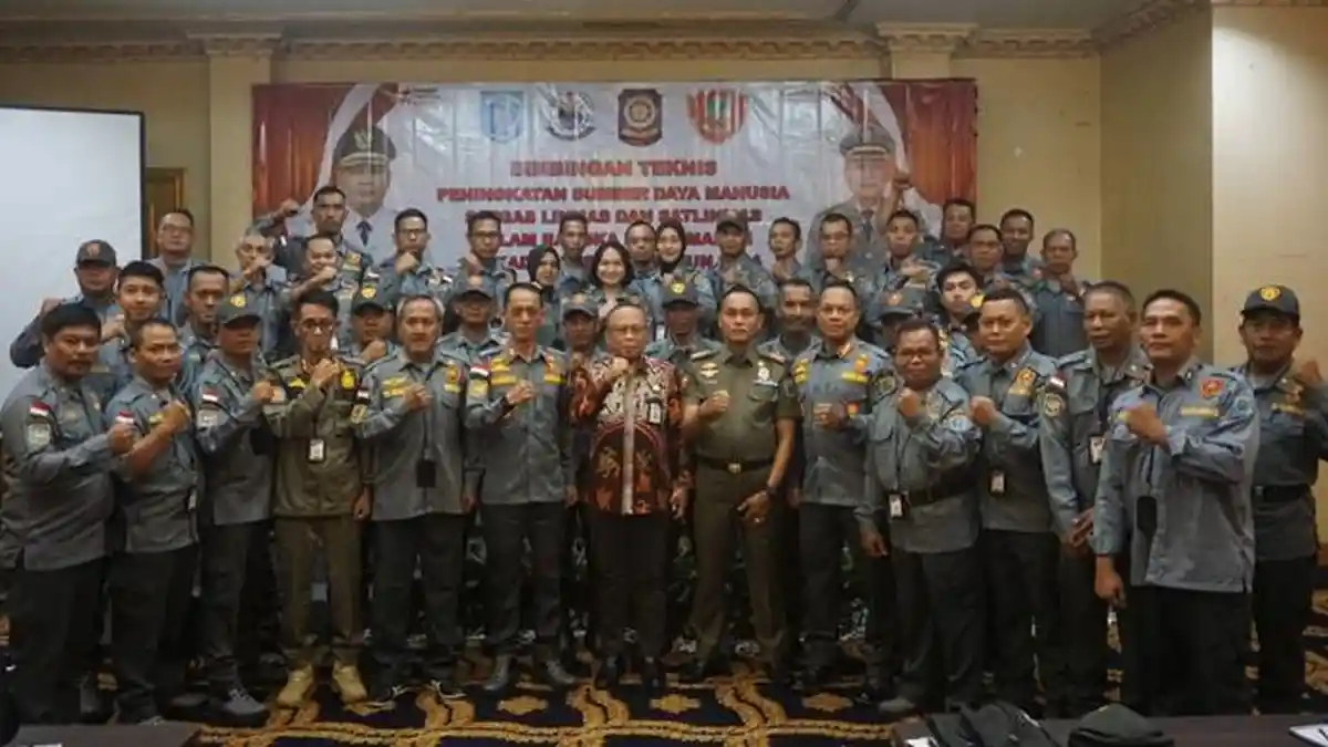 Puluhan Personel Satpol PP Paser Ikuti Bimtek Persiapan Pilkada 2024 di Jakarta 