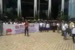 Demo BPI KPN PA RI di KPK dan DPR RI