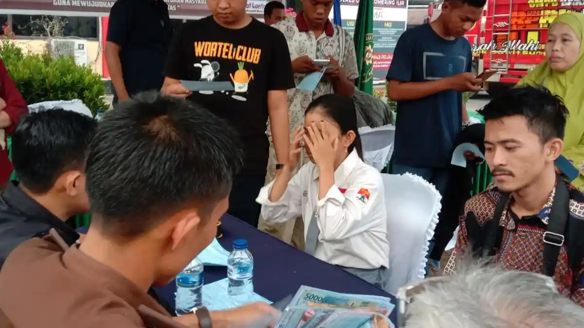 Inul Daratista Pelajar di OKI Menangis Terjaring Operasi Zebra 2019, Bonceng Empat Hendak ke Warnet