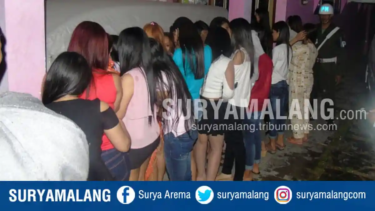 Kawasan Tretes Prigen Dirazia Satpol PP dan TNI , 26 Perempuan Cantik Diciduk