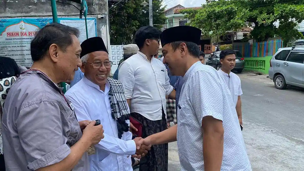 Silaturahmi di Daerah Amposari, Yoyok-Joss Diwaduli Warga Soal Drainase