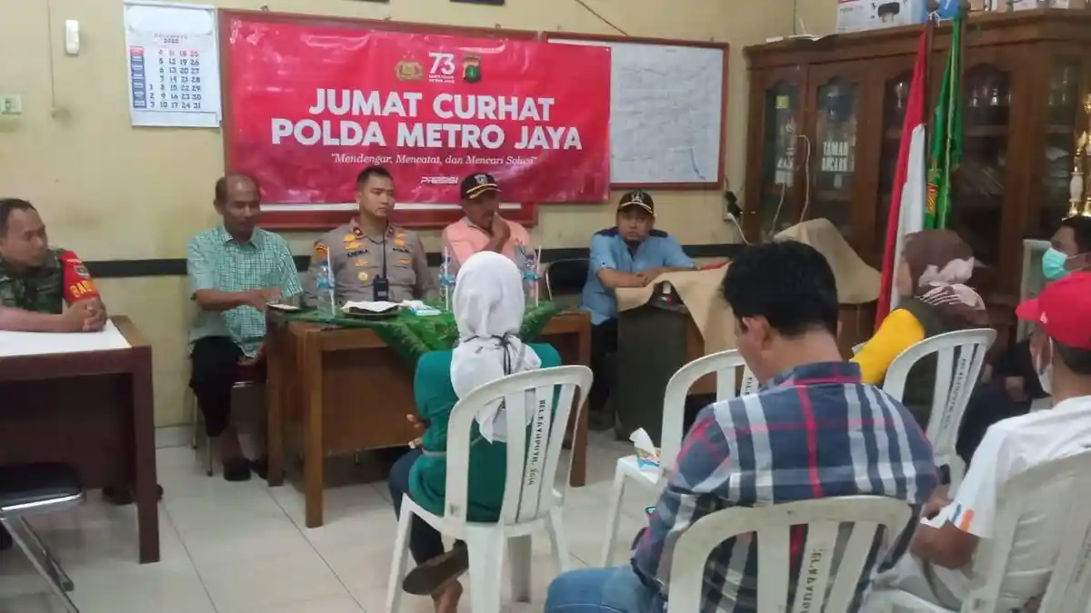 Buka Dialog Bareng Warga, Polsek Pulogadung Diskusi Soal Kerawanan Kamtibmas: Balap Liar dan Tawuran