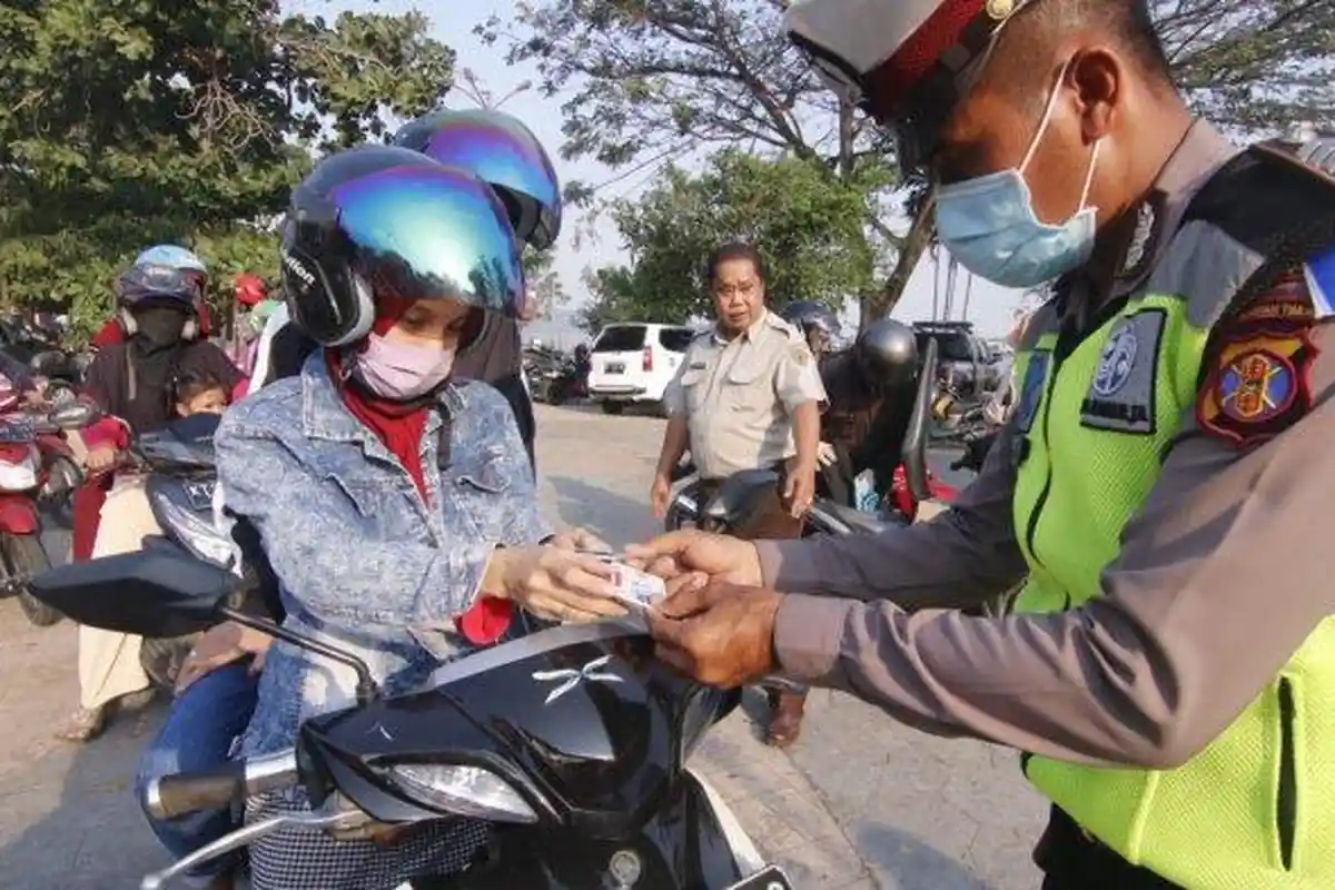 Mulai Senin 26 Oktober 2020 Digelar 14 Hari Operasi Zebra 2020 ini Pelanggar yang Ditindak di Tempat