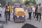 Polres Muara Enim dan Stakeholder Gelar Program BELIDA, Wujudkan Jalan Aman dan Lingkungan Bersih