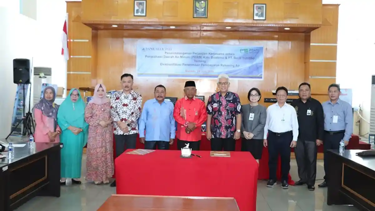 Bank SulutGo Layani Elektronifikasi Keuangan PDAM Kabupaten Boalemo ...