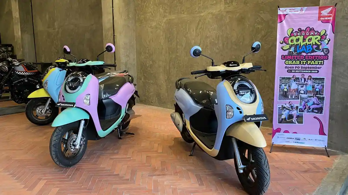 Rolling City Bersama Scoopy, Intip Proses PDI di Central Sakti Kratonan Solo