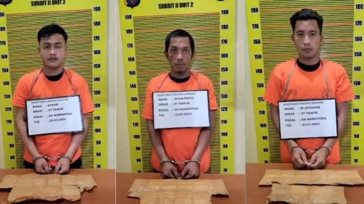 Dalam Sehari, 7 Calon Penumpang di Kualanamu Tertangkap Bawa Narkoba, 7 Kilogram Sabu-sabu Diamankan