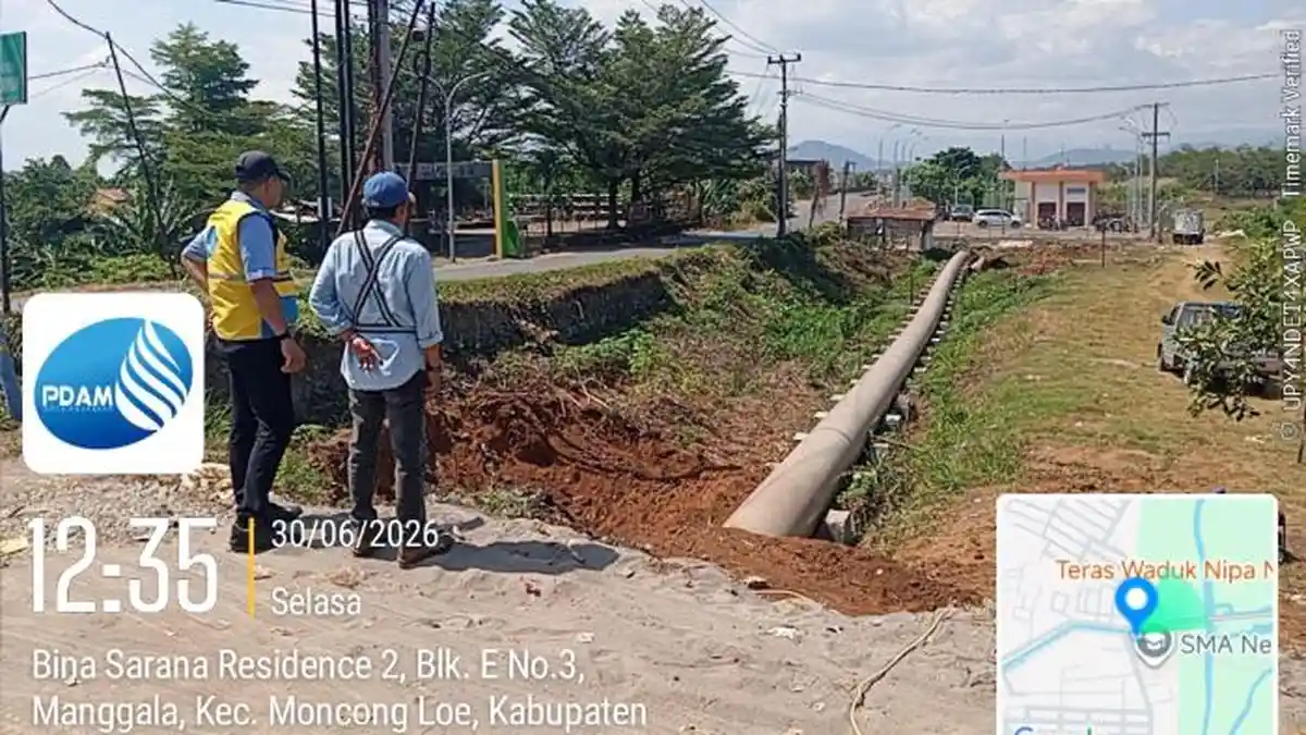 Wilayah Utara Jadi Prioritas, PDAM Makassar Tambah Debit Air dan Perluas Sambungan Pipa - Tribun-timur.com