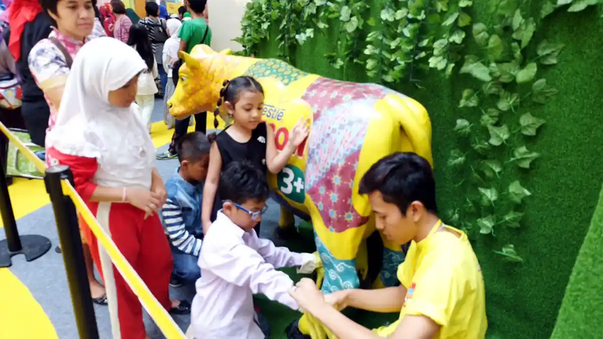 Ada Empat Area Bermain di Nestle Dancow Explore Your World