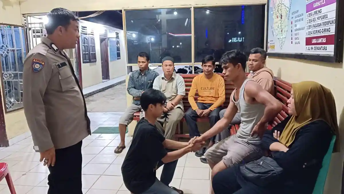 Melalui Problem Solving, Polsek Barumun Palas Berhasil Damaikan Warga Binaannya