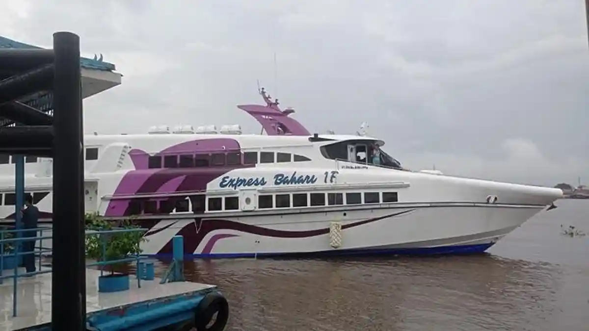 Cuaca Buruk, Kapal Cepat Palembang-Bangka tak Beroperasi Selama Nataru