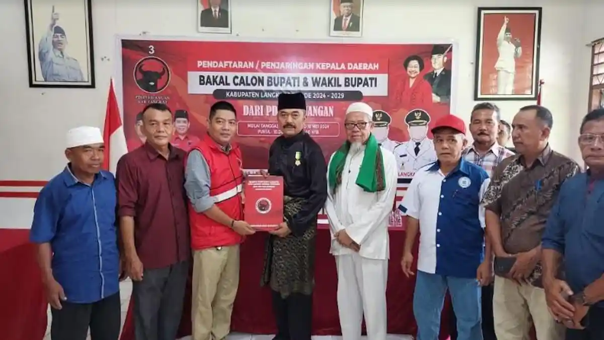 Tokoh Melayu Langkat, Adhan Nur Ramaikan Bacalon Kepala Daerah, Sudah Daftar ke PDIP