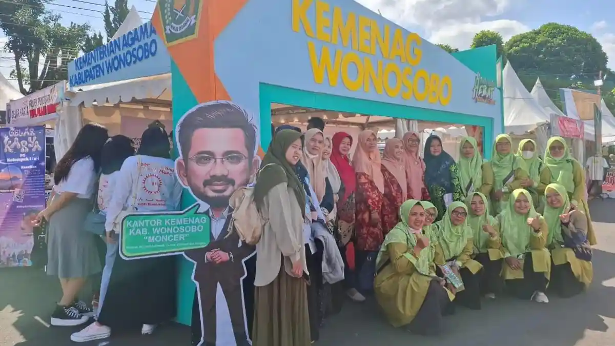 Semarakan Festival UKM Expo 2024, Kemenag Wonosobo Buka Layanan Informasi Keagamaan
