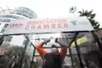Pemasangan Disinfection Chamber di Kawasan Blok M