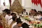 Jokowi Pimpin Sidang Kabinet Paripurna Perdana