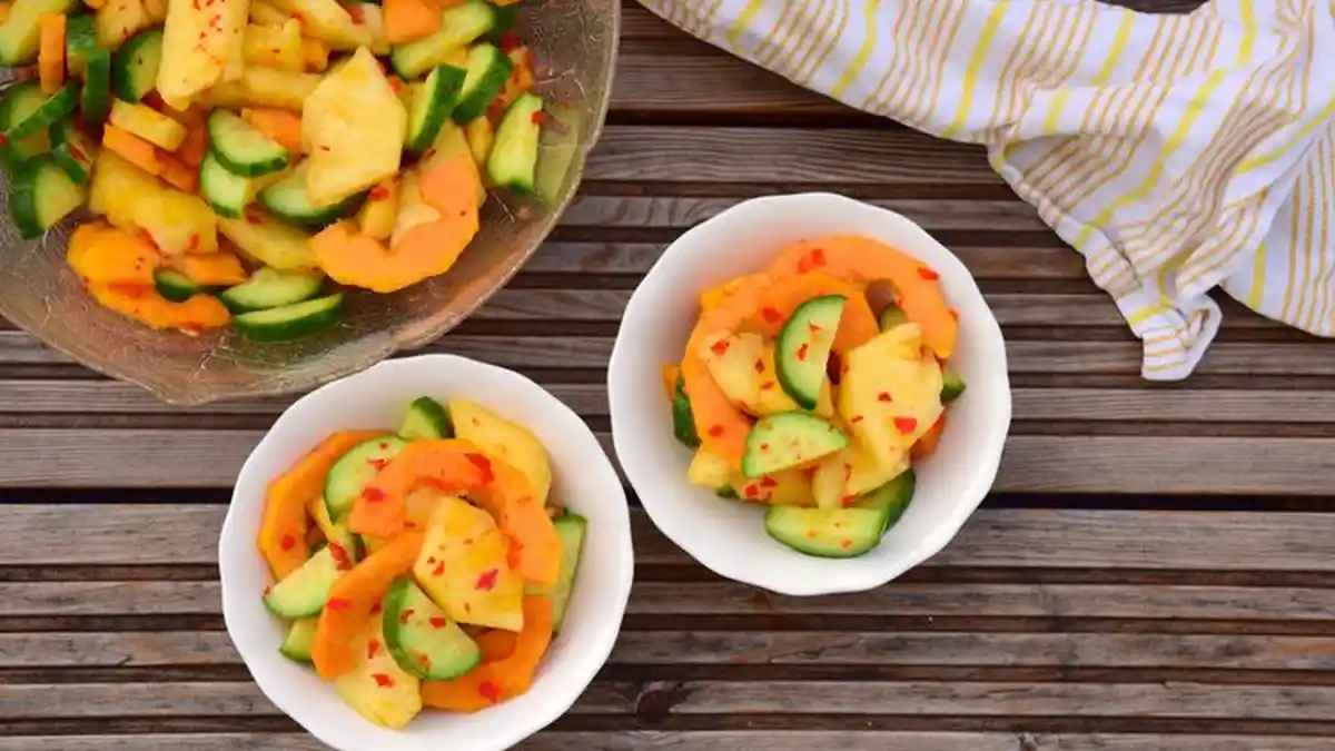Resep Asinan Buah Segar Pedas dan Manis
