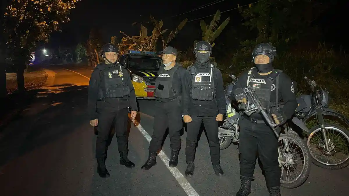 Tim Spartan Polres Tanjungbalai: Menjaga Kota, Mengawal Kedamaian Ramadhan