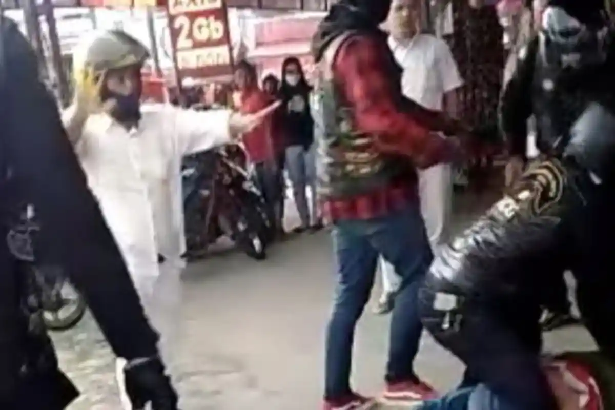 Tambah 1 Orang Pengendara Moge, Total Ada 5 Tersangka Pengeroyokan Anggota TNI di Bukittinggi