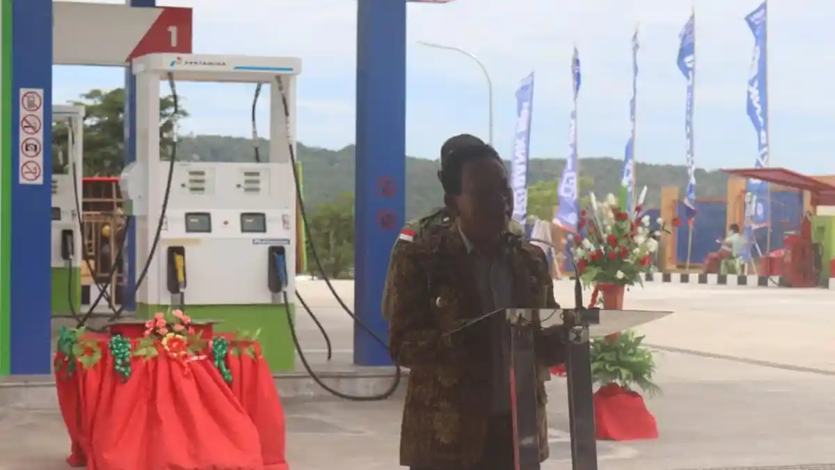 Warga Amarasi Gembira atas Kehadiran SPBU, Owner PT BSCA Jempol Pemkab Kupang