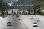 Tol Menuju Bakauheni Ramai Lancar