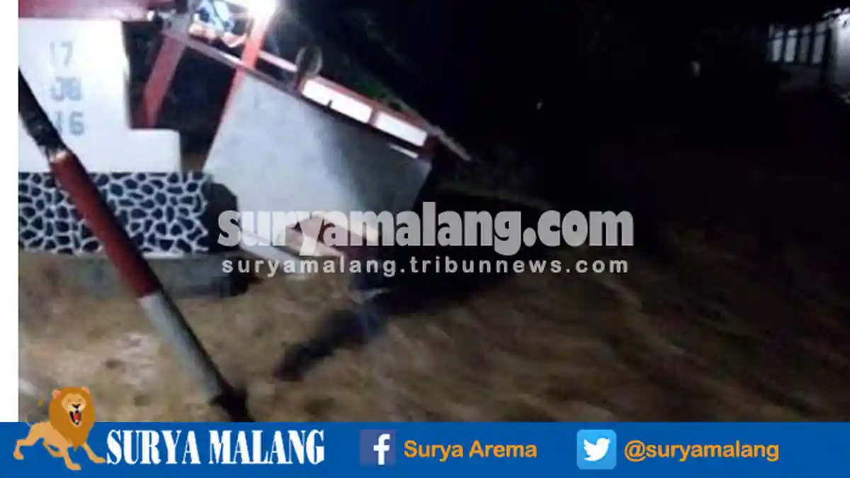 Puluhan Rumah Rusak Dihantam Banjir di Pujiharjo Malang