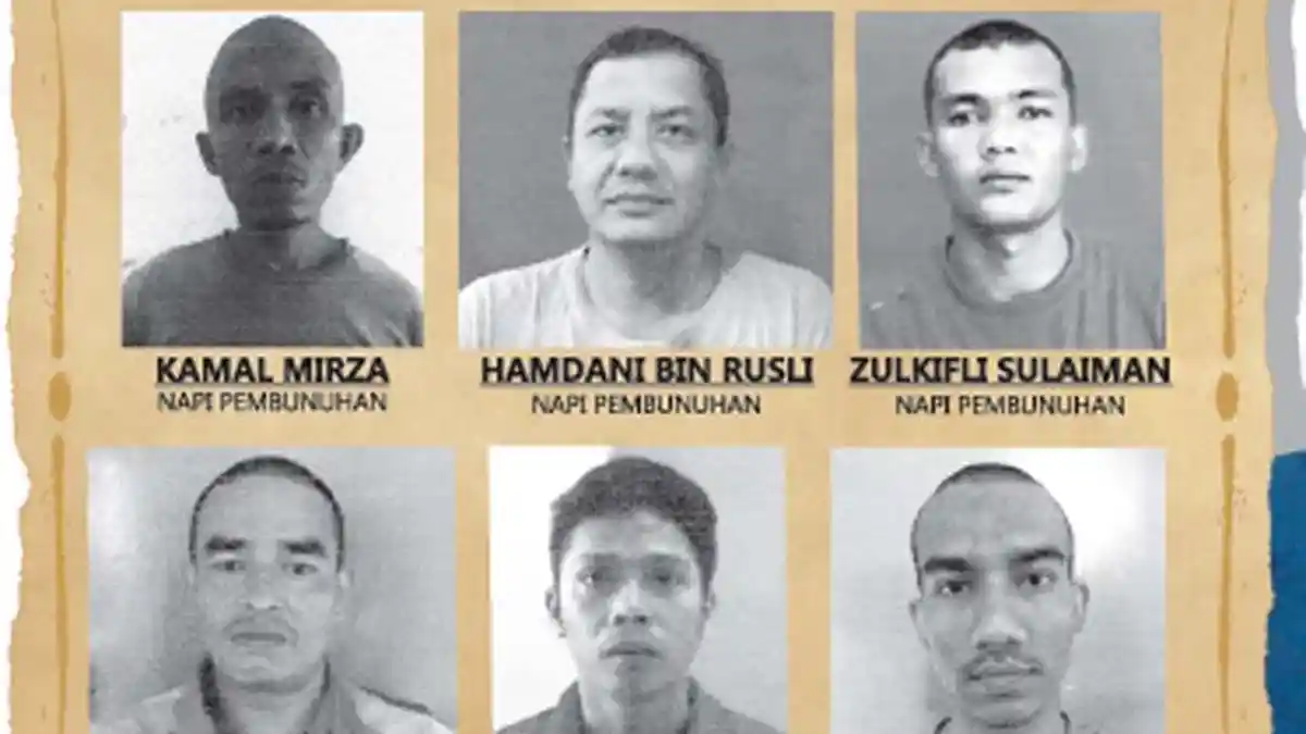6 Napi Pembunuhan Masih Buron