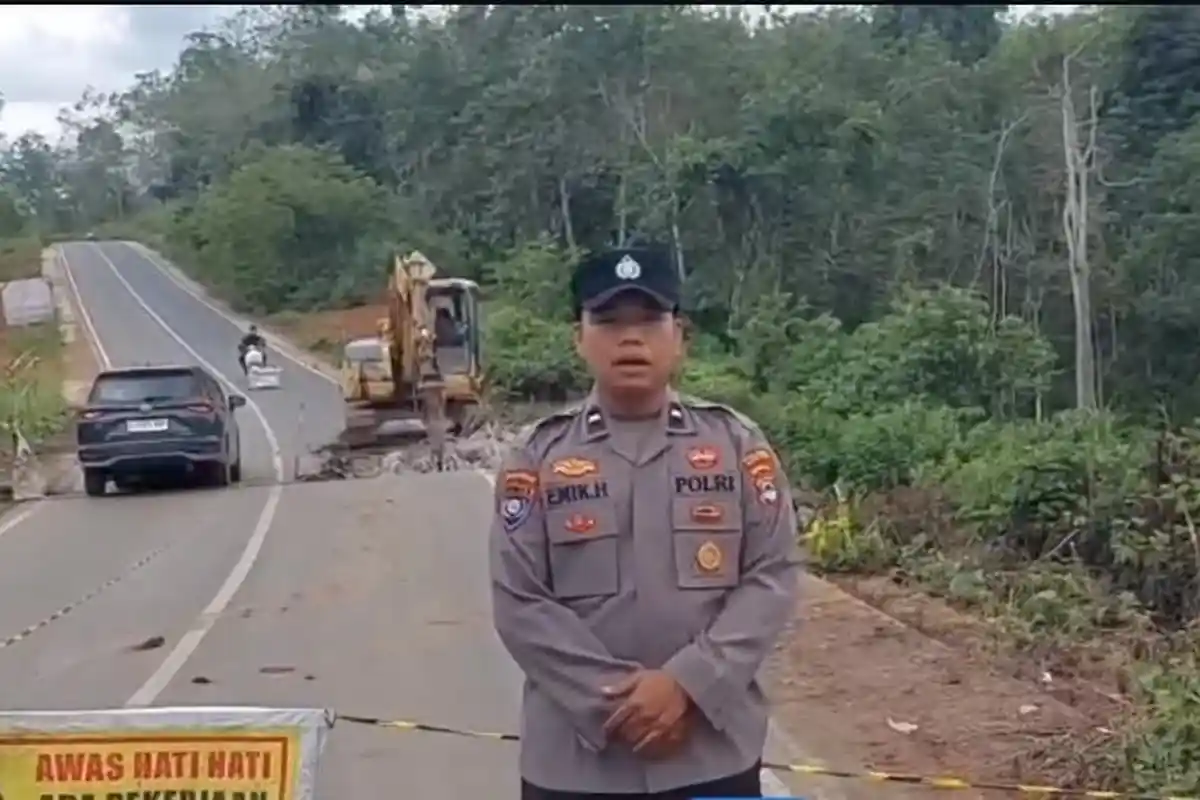 Perbaikan Jembatan Box Culvert di Jalan Batulicin-Banjar Mulai Dikerjakan