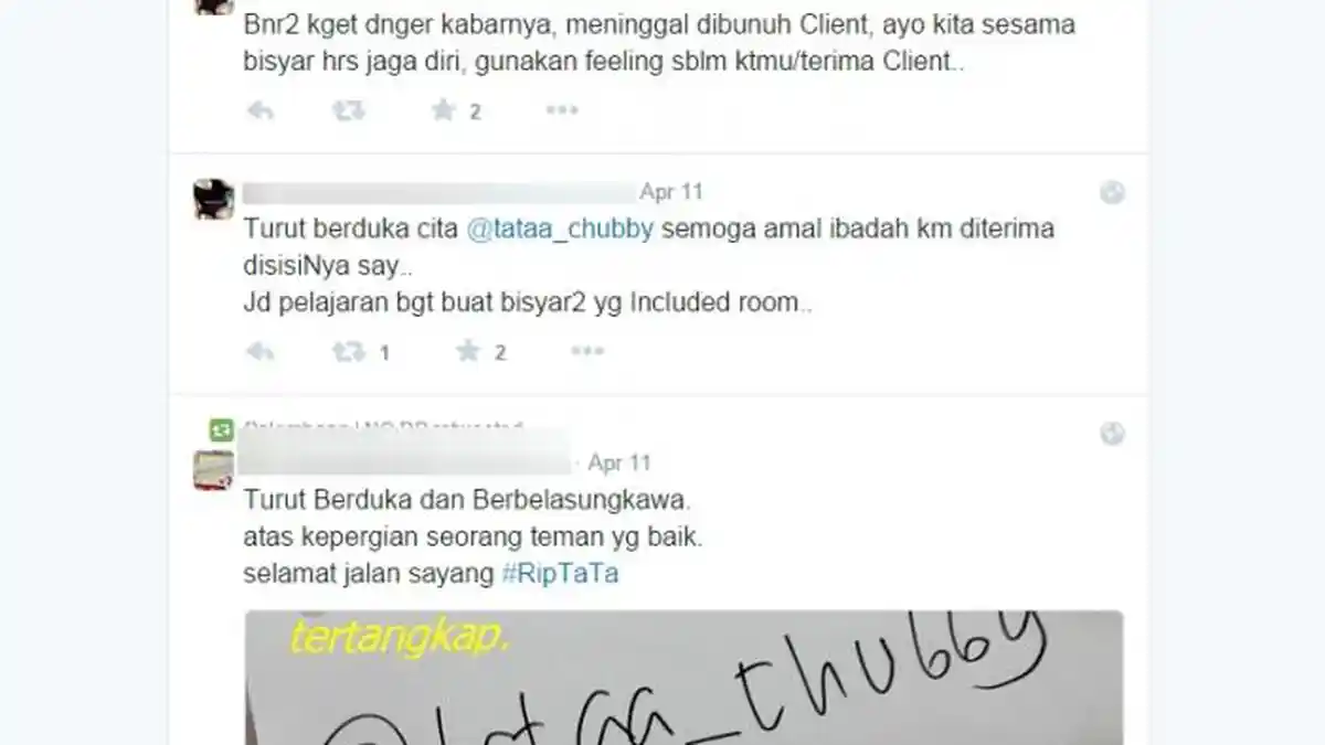 Janda Cantik Empi Dibunuh, Wanita Bisyar Palembang Ketar-ketir Terima Pelanggan