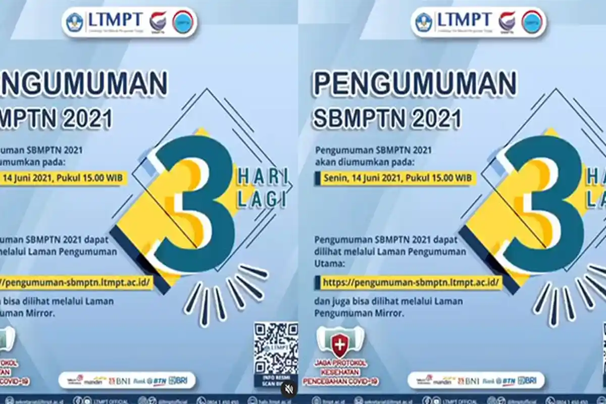 PENGUMUMAN SBMPTN ltmpt ac id, Cara Cek Pengumuman SBMPTN 2021 & Jadwal Pengumuman SBMPTN 2021