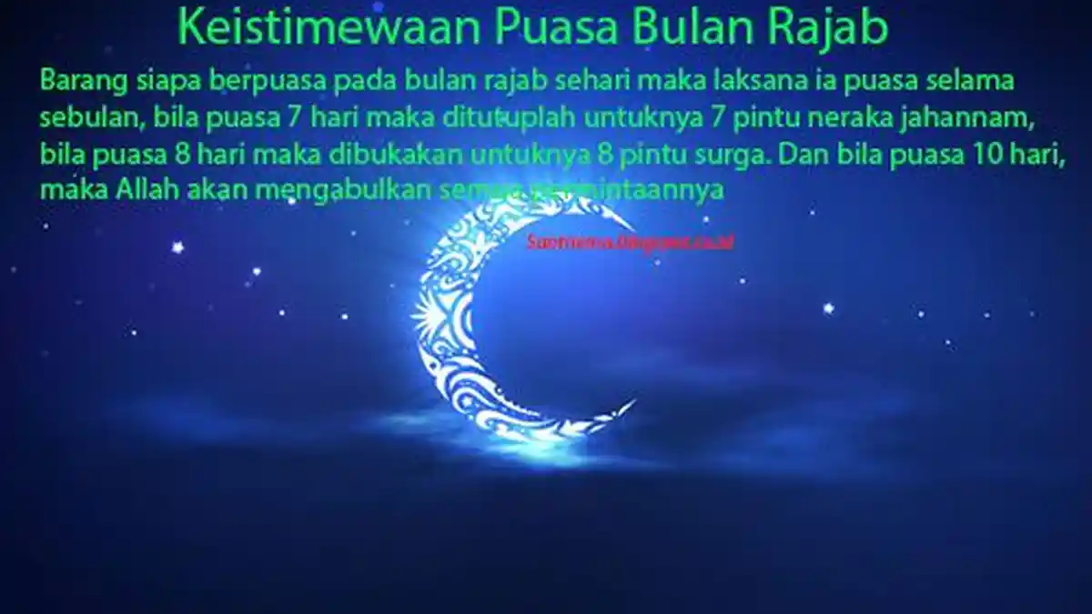 Inilah 6 Keistimewaan Bulan Rajab, Bulan Isra Miraj dengan Pahala Lipat ...