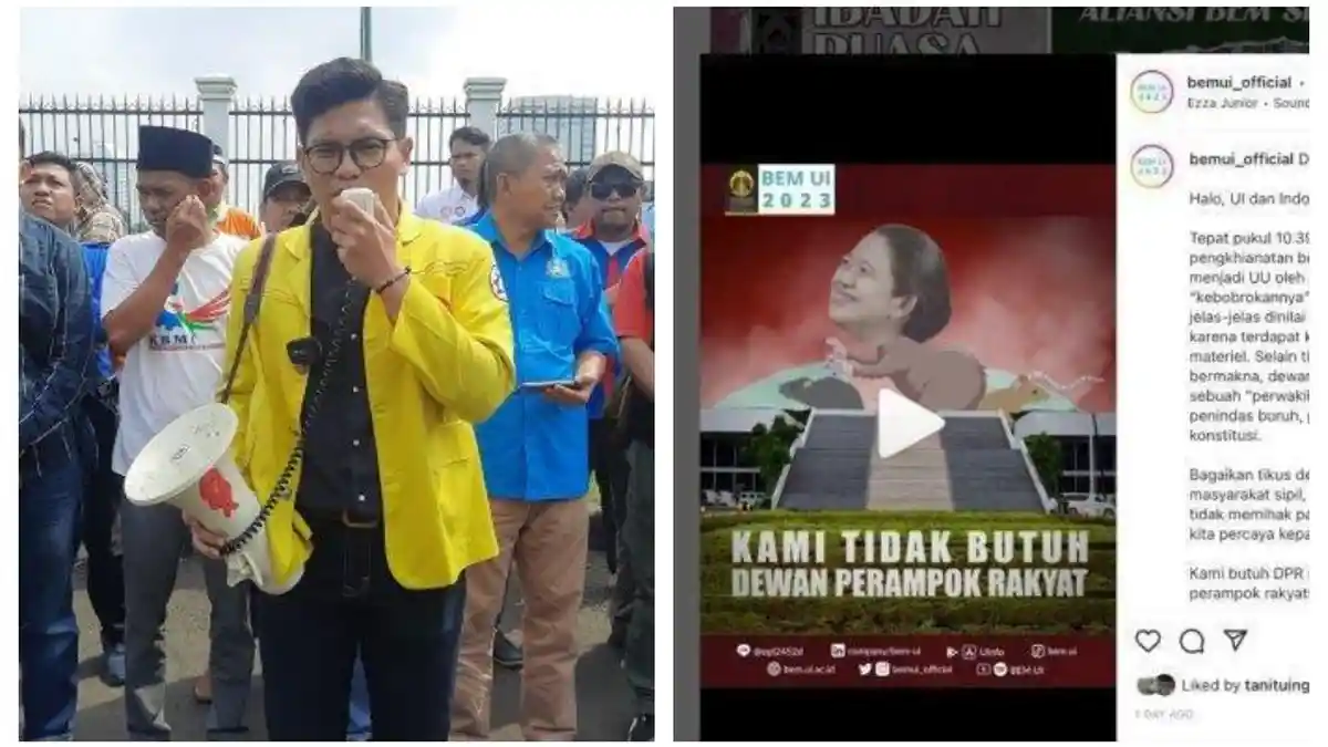 BEM UI Tak Ambil Pusing Dipanggil Parpol Setelah Viral Meme Puan Maharani