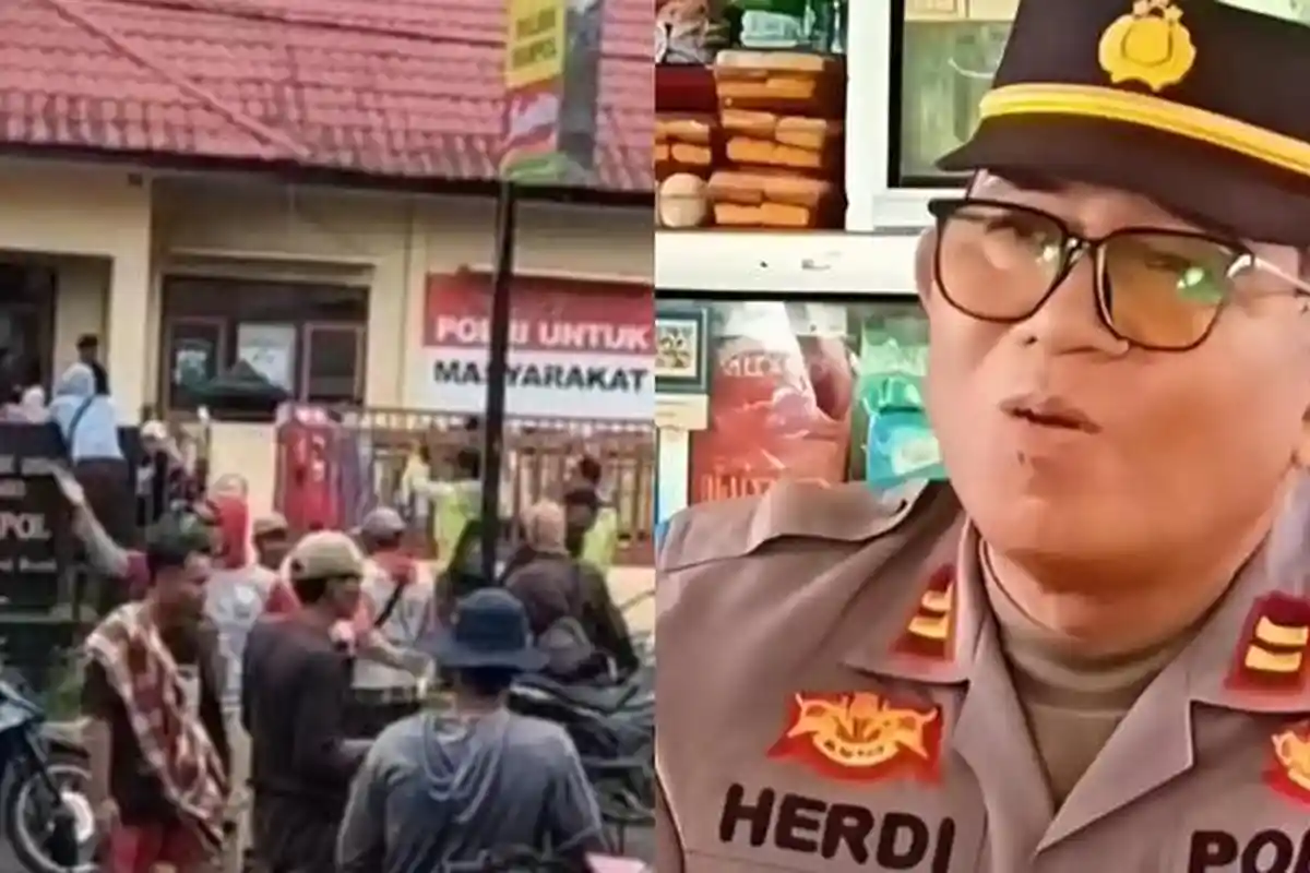 Sosok Iptu Suherdi, Kapolsek Sempol yang Ditarik Paksa Masyarakat dari Kantornya, Aktif Lakukan Ini