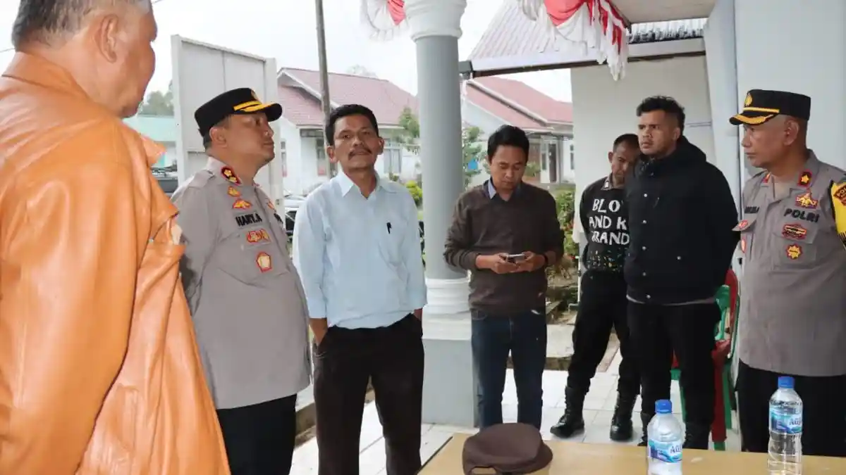 Kapolres Humbahas Intens Patroli Ke Kantor PPK Se-Kabupaten Humbahas