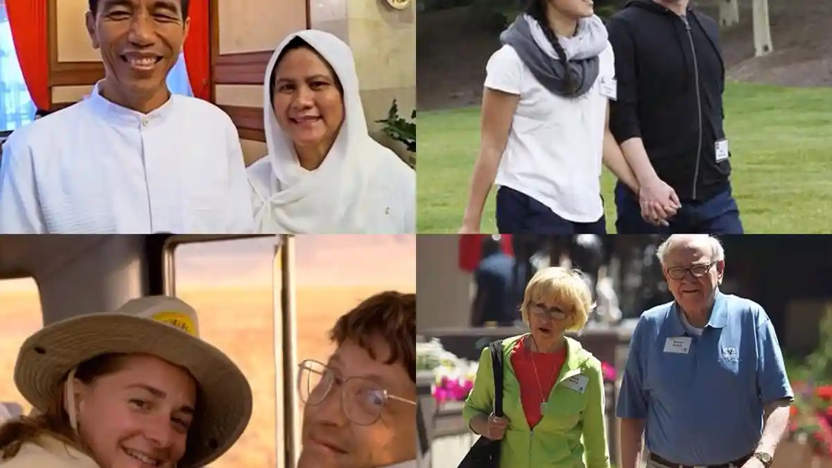 Inilah Sosok Para Istri yang Suaminya Adalah Pria-pria Penting di Dunia, Penampilannya Biasa Banget!