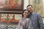 Ratu Meta dan Eddy Faisal di Istana Negara