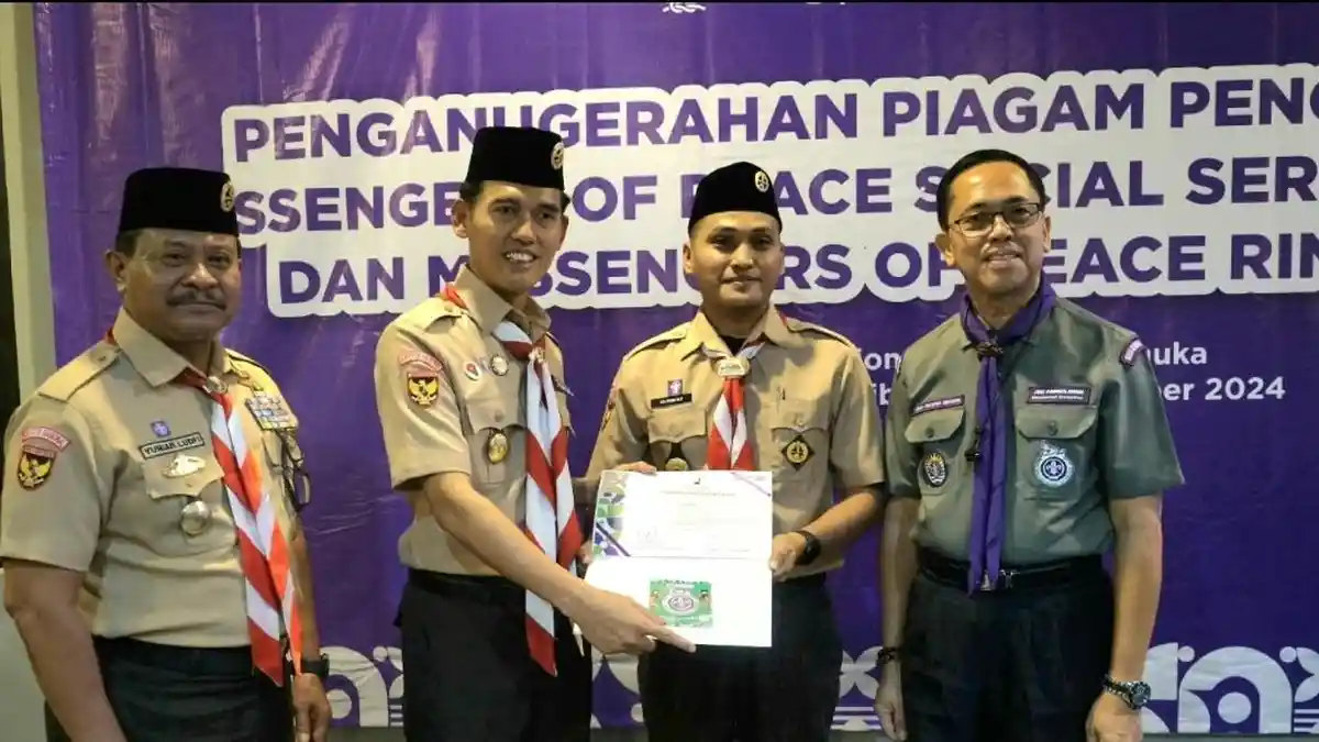  Pramuka Asal Aceh Terima Anugerah Messengers Of Peace 