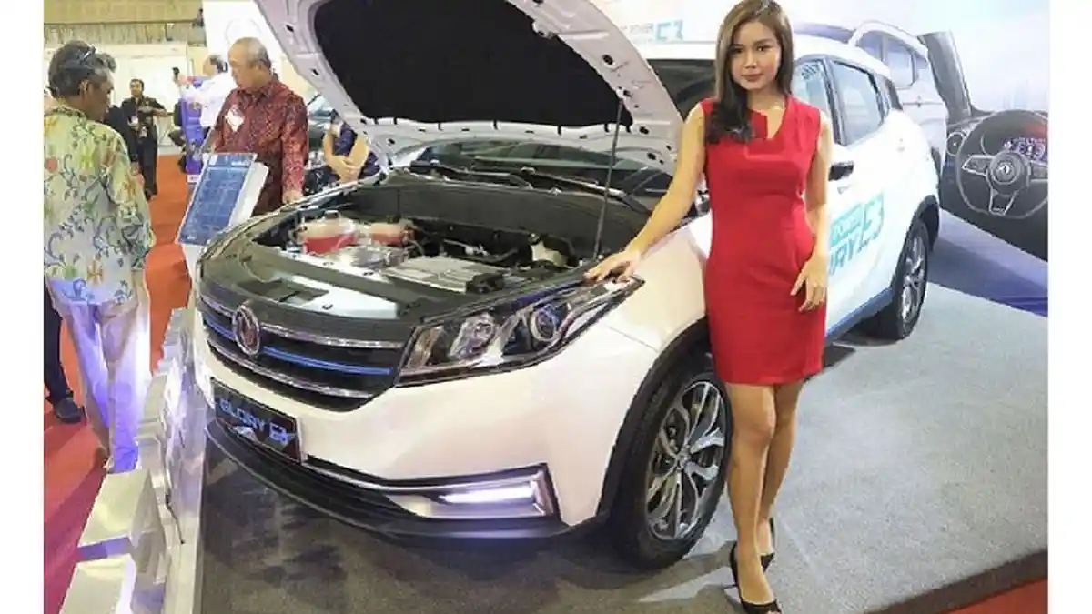 DFSK Boyong SUV Listrik Glory E3 dari China ke Pameran IEMS 2019