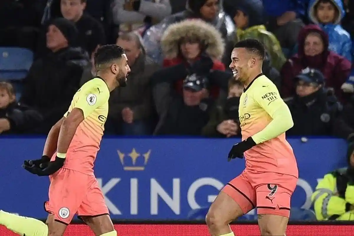 Hasil Leicester Vs Man City Liga Inggris, Gol Semata Wayang Gabriel Jesus Bawa The Citizens Menang