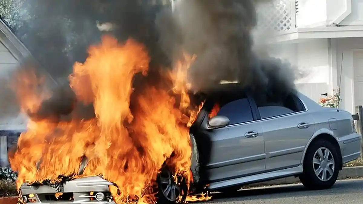 KRONOLOGI Avanza Terbakar di Tol Pemalang: Berawal dari Lampu Utama Mobil