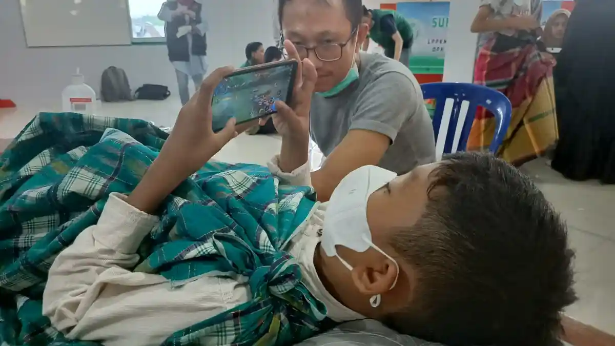 BKPRMI Makassar dan BAZNAS Gelar Khitanan Massal, Peserta Sunatan Dibebaskan Main Game