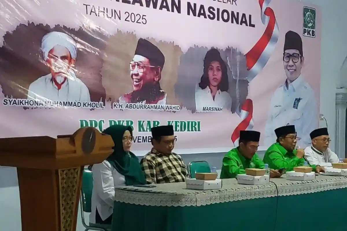 Tekankan Nilai-Nilai Gus Dur, Kader PKB Kediri Harus Dekat dengan Rakyat dan Menjaga Marwah Partai